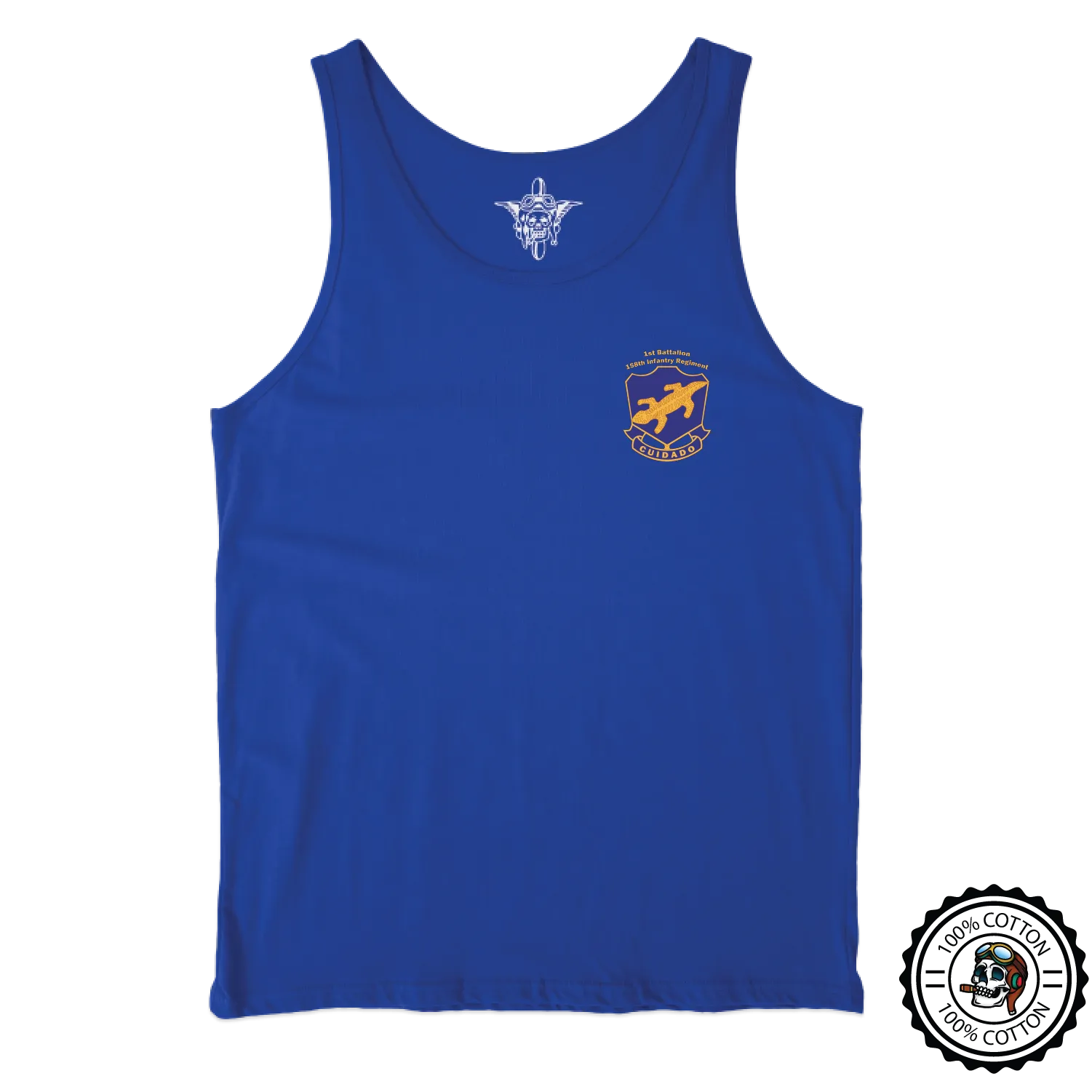 1-158 IN "Cuidado" Tank Tops