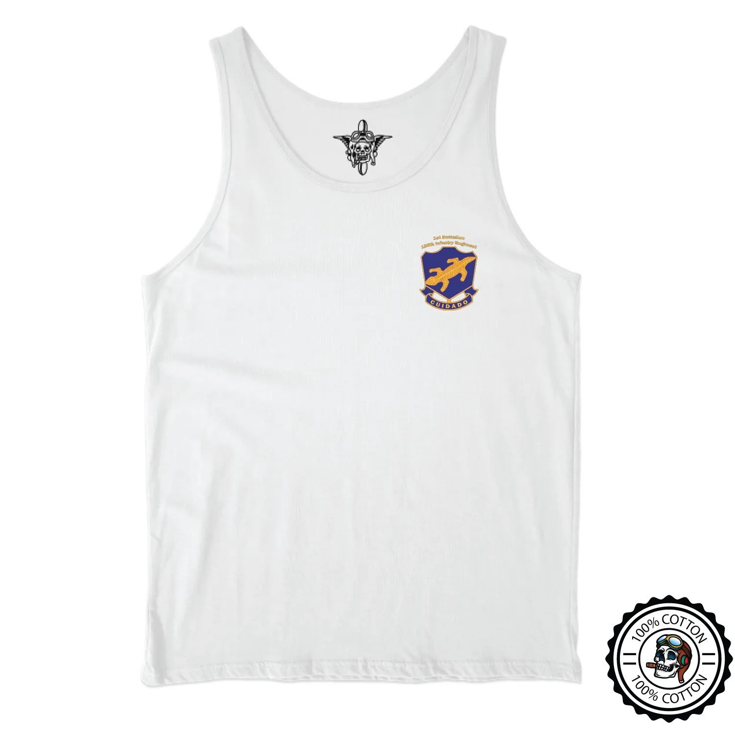 1-158 IN "Cuidado" Tank Tops