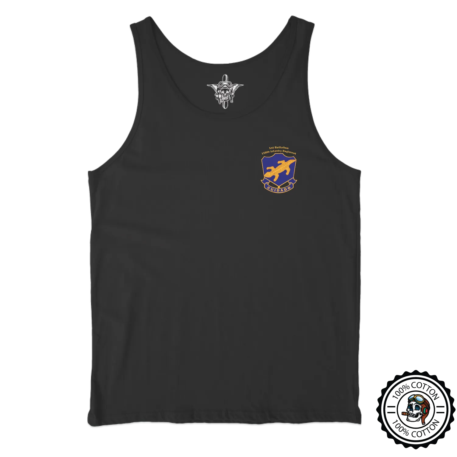 1-158 IN "Cuidado" Tank Tops