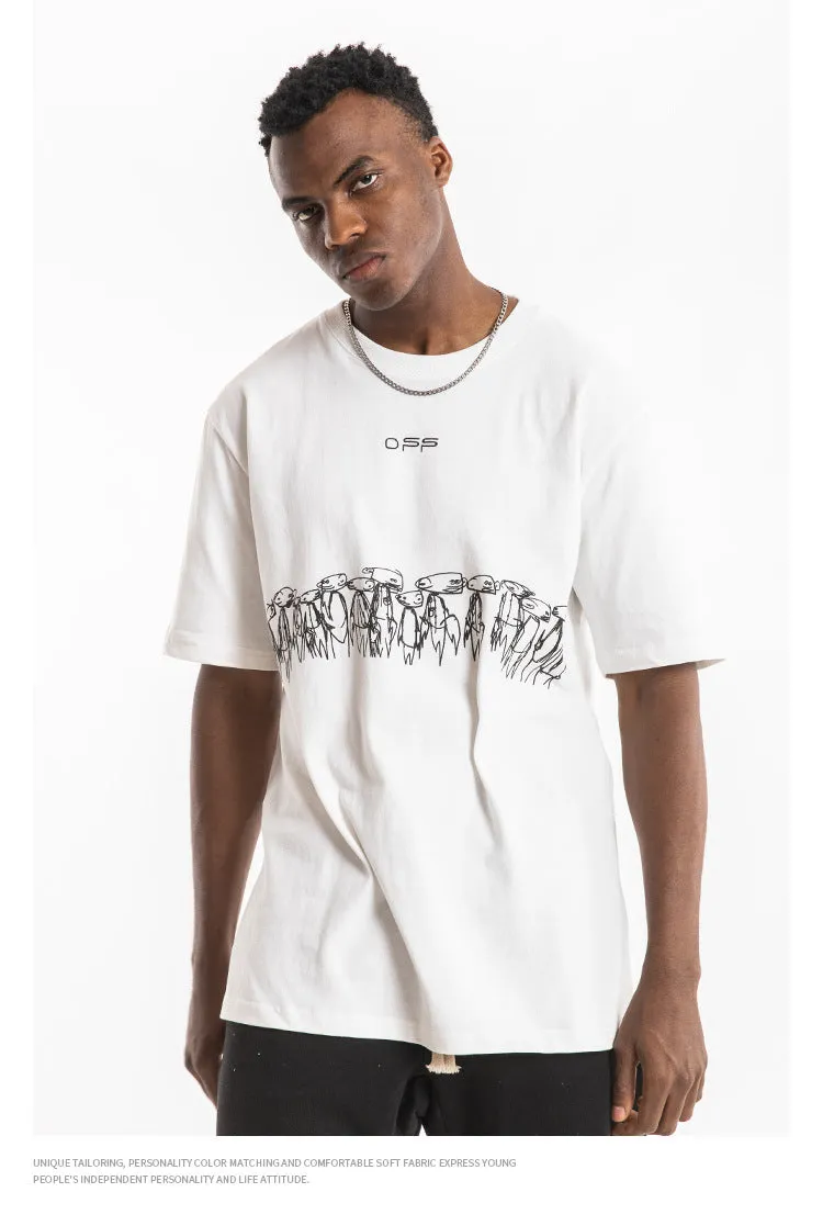 Arrow FShort Sleeve Oversized T-Shirt