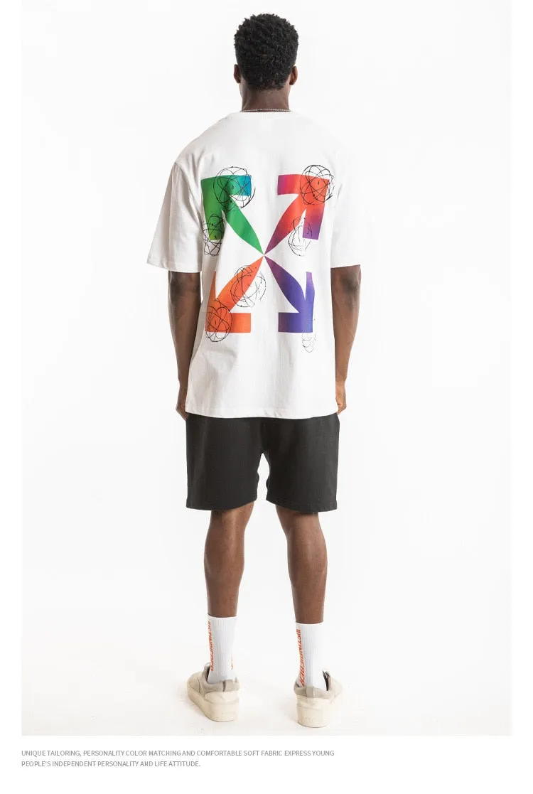 Arrow FShort Sleeve Oversized T-Shirt
