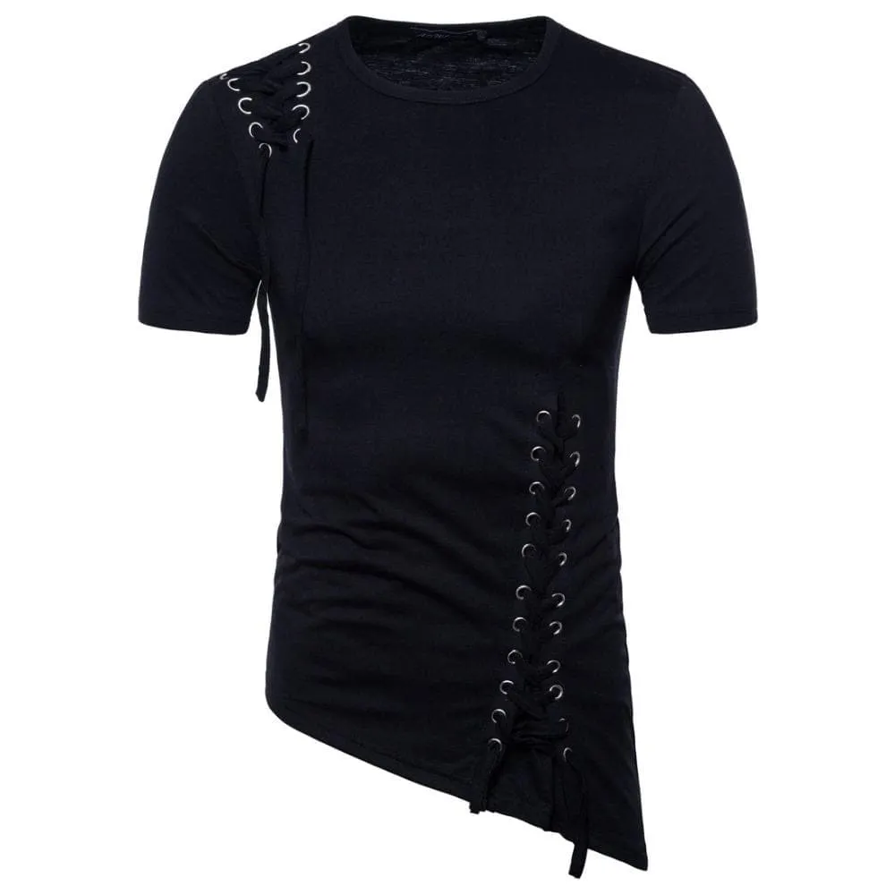 Asymmetrical Patchwork Shirt