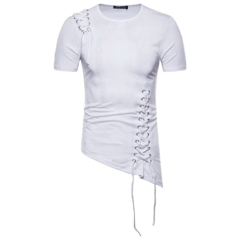 Asymmetrical Patchwork Shirt