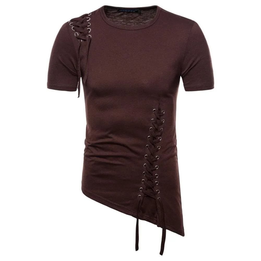 Asymmetrical Patchwork Shirt