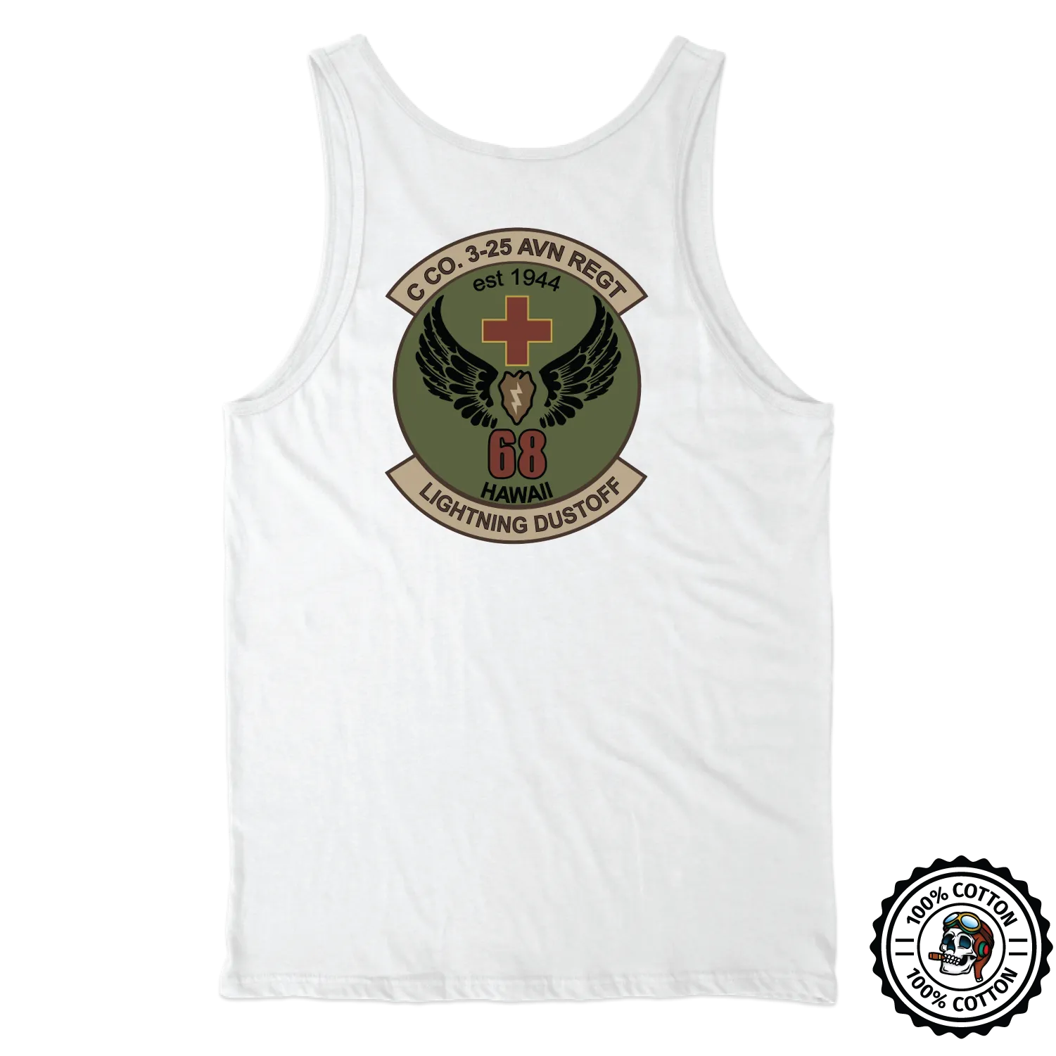 C Co, 3-25 AVN "Lightning Dustoff"  Tank Tops