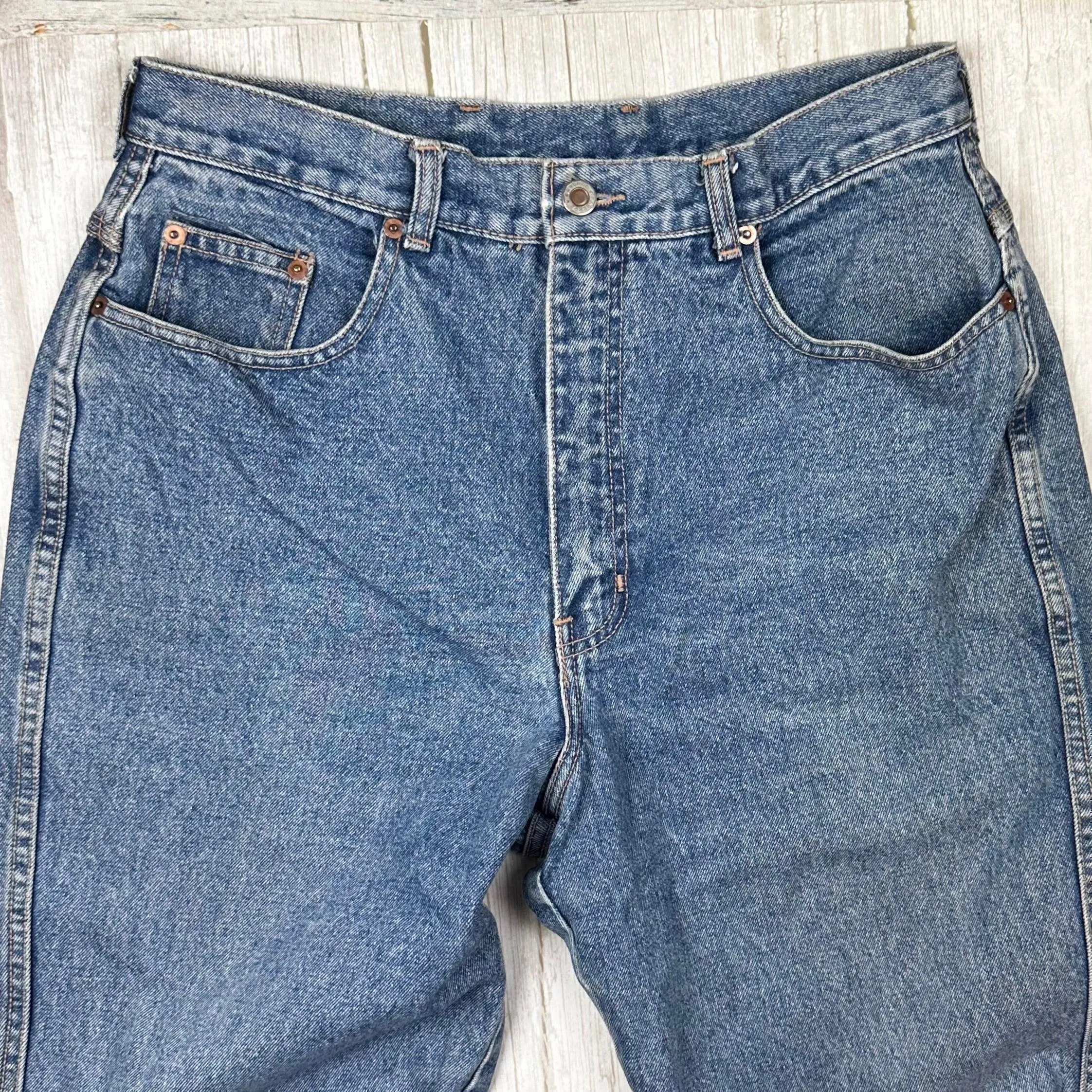 Fabergé 1980's High Waisted Tapered Mom Jeans - Suit Size 12