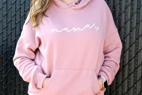 Mama Drop Shoulder Fleece Hoodie