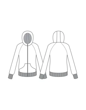 Ombre Full Zip Hoody
