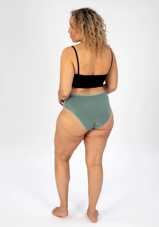 Sage High Waisted Period Pant - Super Heavy Absorbency
